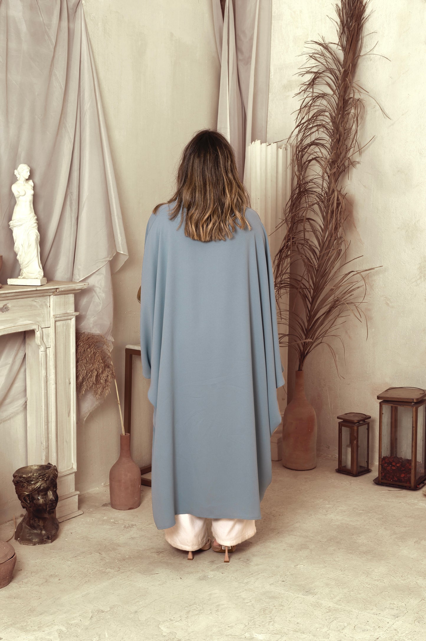 Asymmetrical flowy blouse
