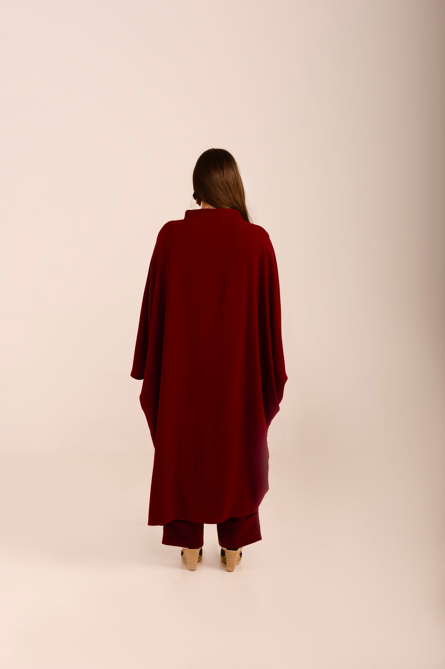 Asymmetrical flowy blouse