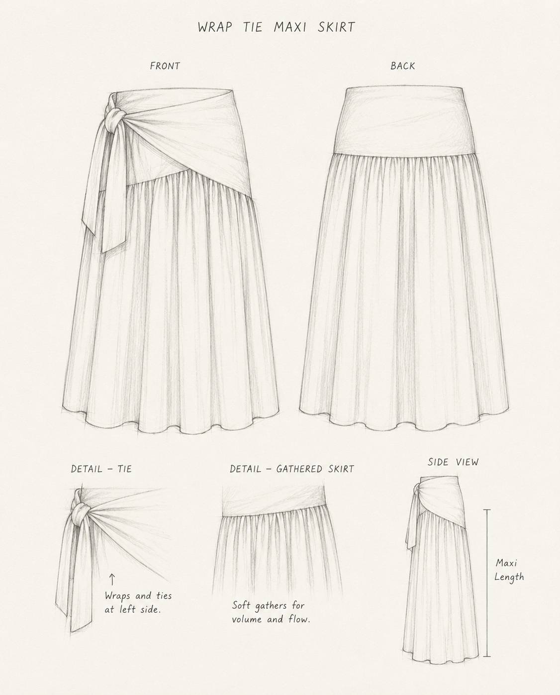 Poplin Summer Skirt