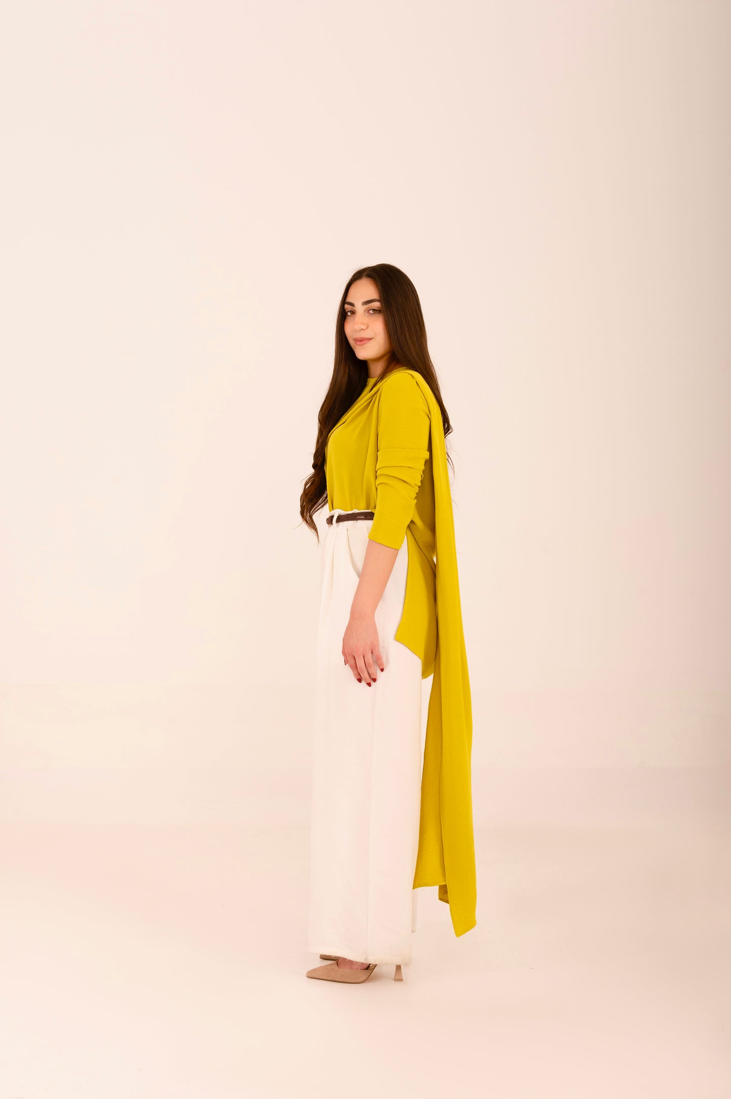 Long sleeve old money blouse